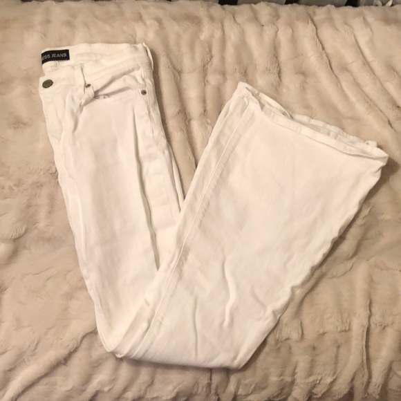 White flare jeans (LONG) - Picture 1 of 5